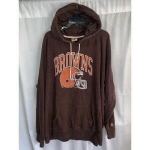 Homage‎ Cleveland Browns Hoodie Hooded Sweatshirt 3XL